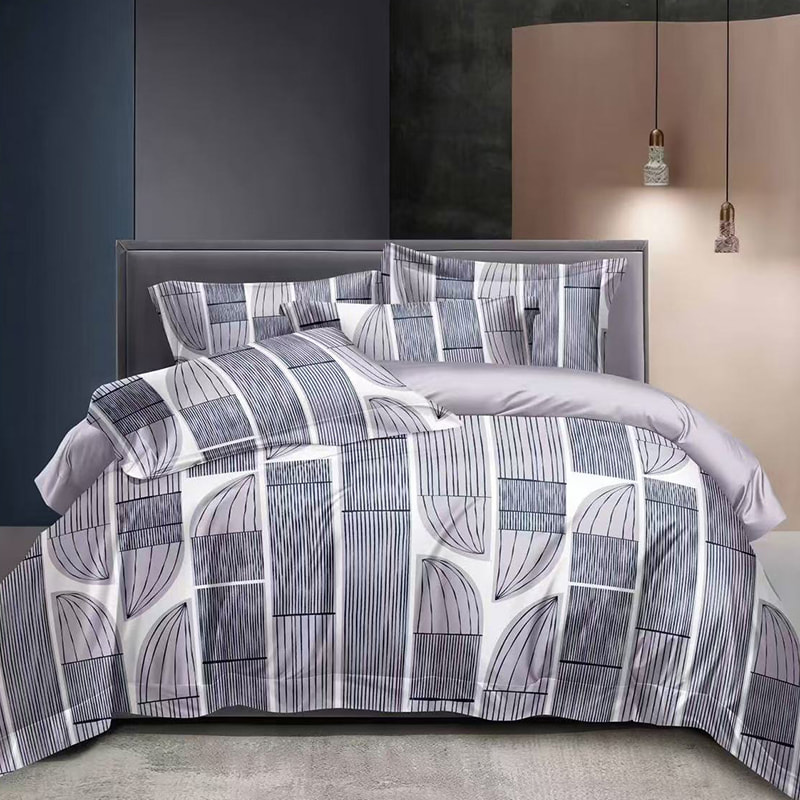Ensemble de couette en polyester d'hiver