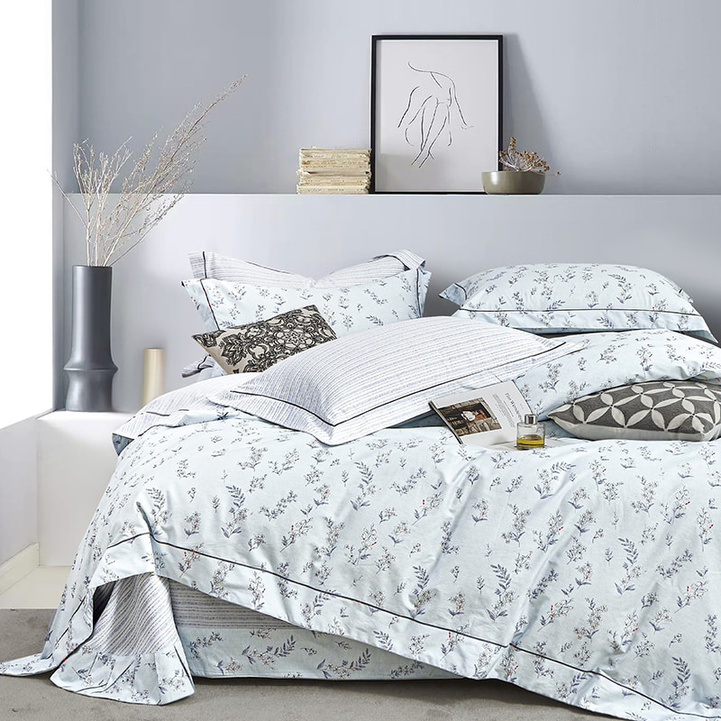 Ensemble de couette douce en coton pur